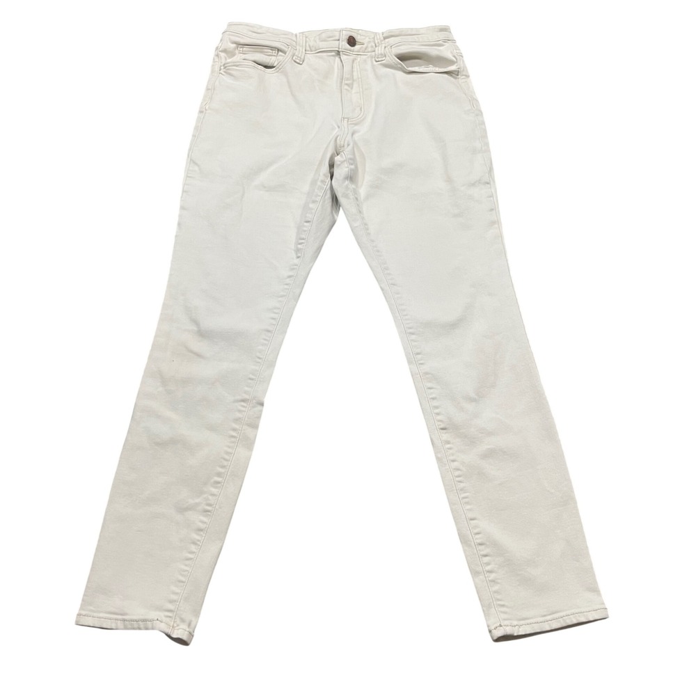 Universal Thread Womens High Rise Skinny Jeans Cream Off White Size 10R